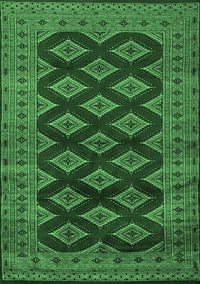 Persian Emerald Green Traditional Rug, tr2471emgrn