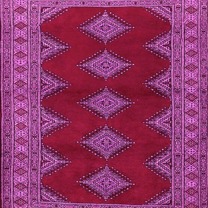 Machine Washable Persian Pink Traditional Rug, wshtr2472pnk