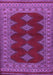 Machine Washable Persian Purple Traditional Area Rugs, wshtr2472pur