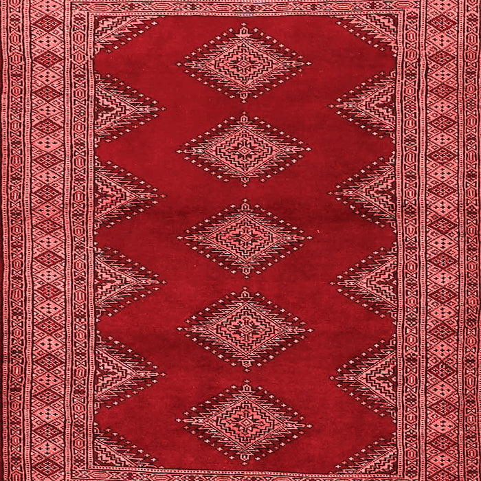 Machine Washable Persian Red Traditional Rug, wshtr2472red