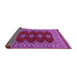 Sideview of Persian Purple Traditional Rug, tr2472pur
