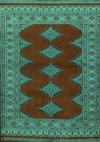 Persian Turquoise Traditional Rug, tr2472turq