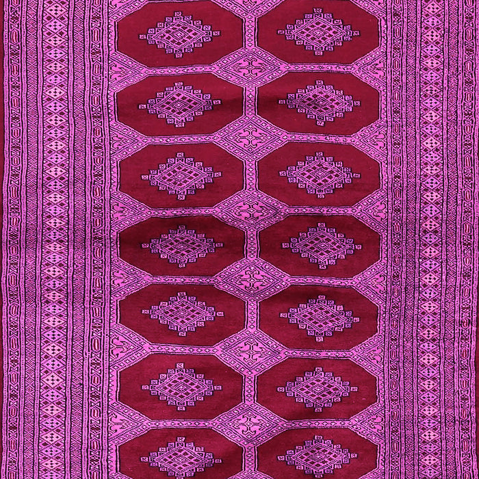 Machine Washable Persian Pink Traditional Rug, wshtr2473pnk