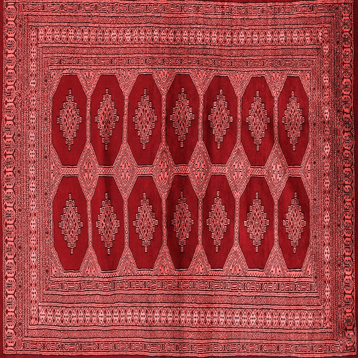 Machine Washable Persian Red Traditional Rug, wshtr2473red