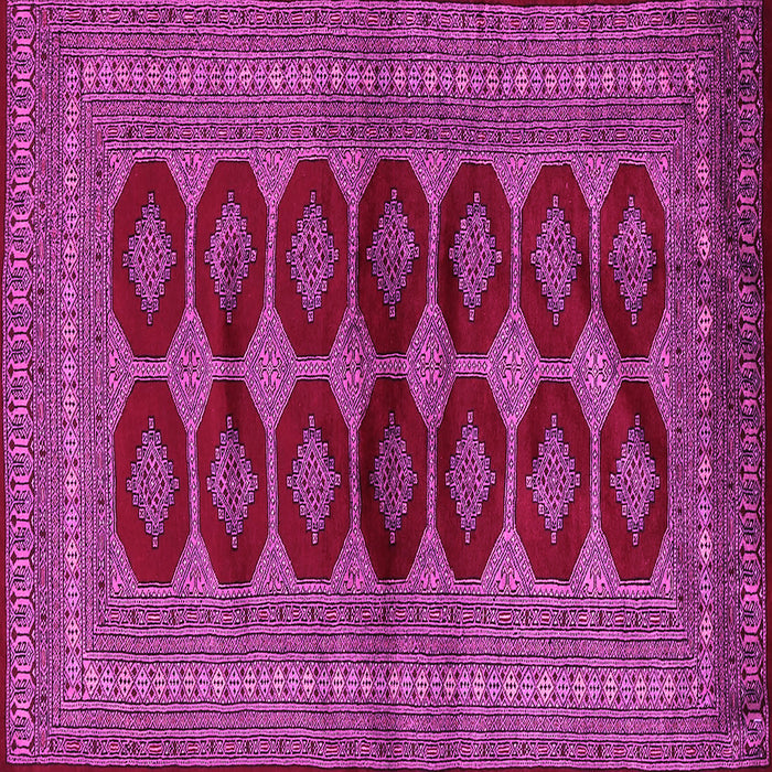 Square Persian Pink Traditional Rug, tr2473pnk