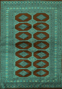 Persian Turquoise Traditional Rug, tr2473turq