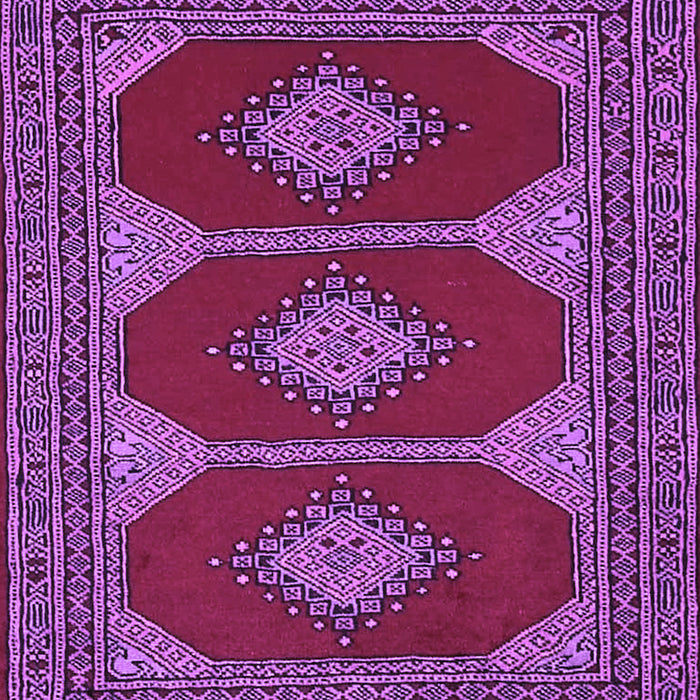 Machine Washable Persian Purple Traditional Area Rugs, wshtr2474pur