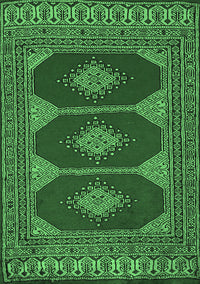 Persian Emerald Green Traditional Rug, tr2474emgrn