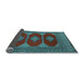 Sideview of Persian Light Blue Traditional Rug, tr2474lblu