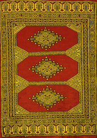 Persian Yellow Traditional Rug, tr2474yw