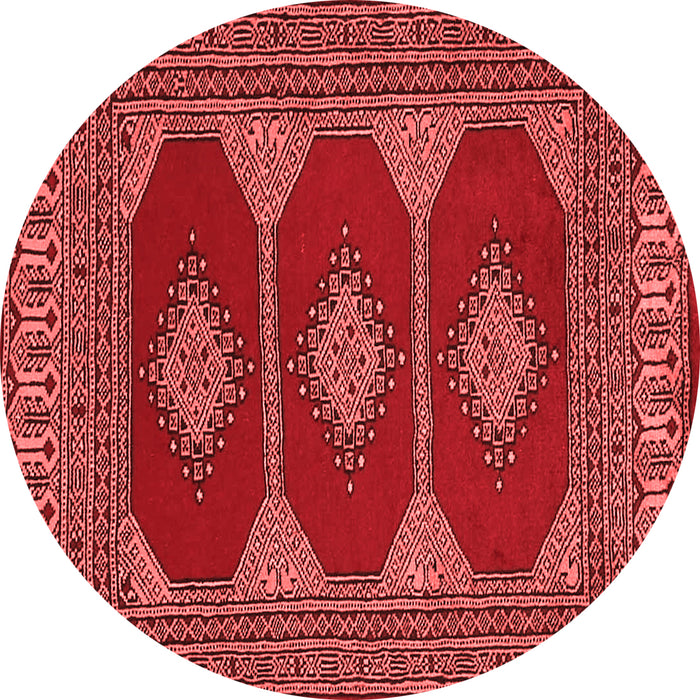 Machine Washable Persian Red Traditional Rug, wshtr2474red
