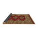 Sideview of Persian Brown Traditional Rug, tr2475brn