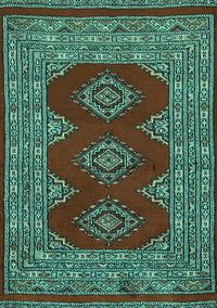 Persian Turquoise Traditional Rug, tr2475turq