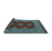 Sideview of Persian Light Blue Traditional Rug, tr2475lblu