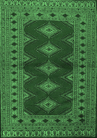 Persian Emerald Green Traditional Rug, tr2476emgrn