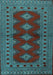 Persian Light Blue Traditional Rug, tr2476lblu