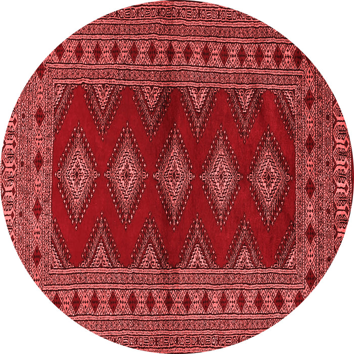 Machine Washable Persian Red Traditional Rug, wshtr2476red