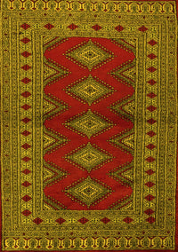 Persian Yellow Traditional Rug, tr2476yw