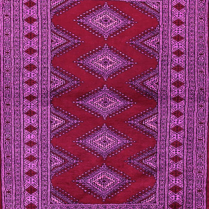 Machine Washable Persian Pink Traditional Rug, wshtr2476pnk