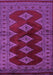 Southwestern Purple Country Rug, tr2477pur