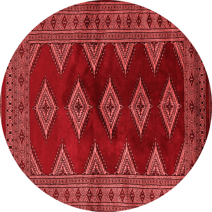 Machine Washable Southwestern Red Country Rug, wshtr2477red