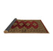 Sideview of Southwestern Brown Country Rug, tr2477brn