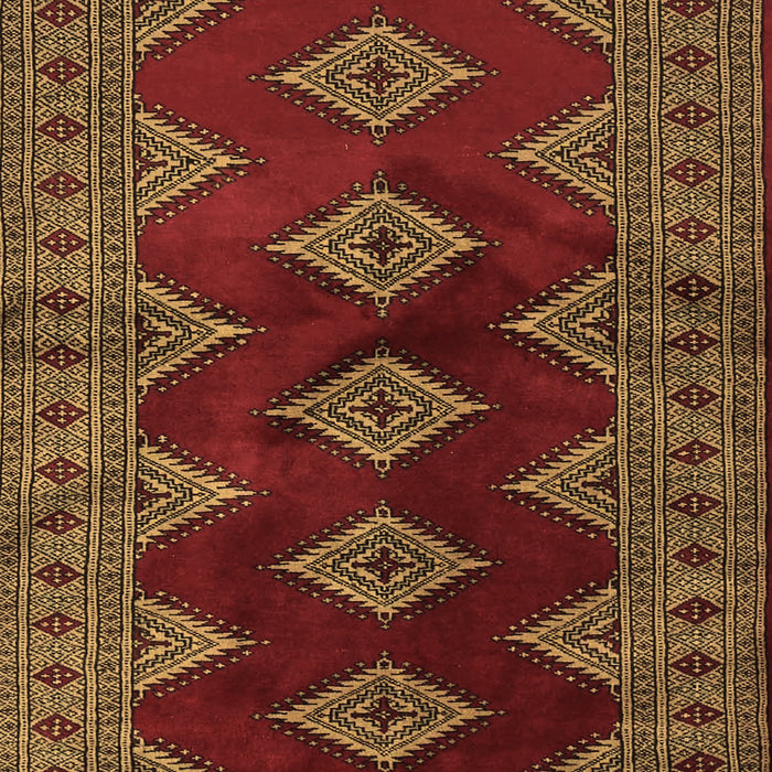Machine Washable Southwestern Brown Country Rug, wshtr2477brn