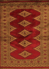 Southwestern Orange Country Rug, tr2477org