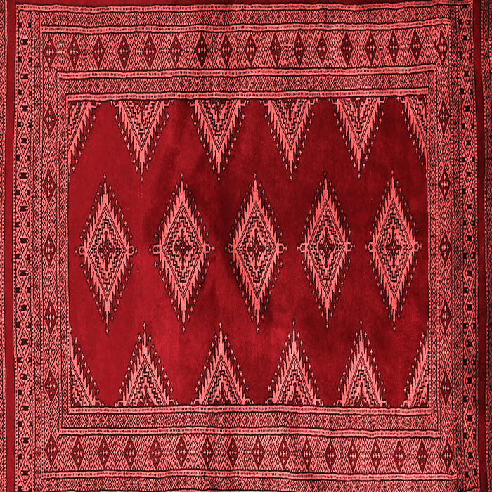 Machine Washable Southwestern Red Country Rug, wshtr2477red