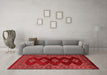 Country Red Washable Rugs