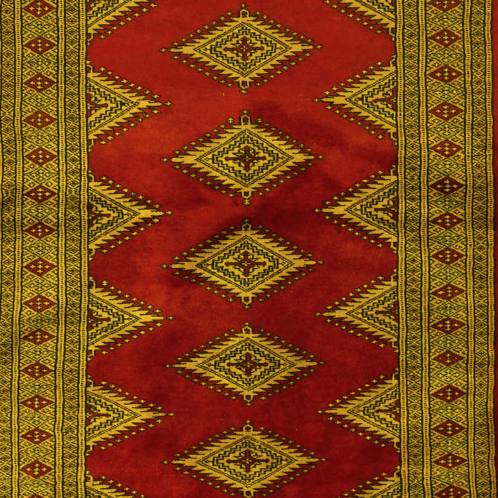 Southwestern Yellow Country Rug, tr2477yw