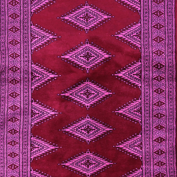 Machine Washable Southwestern Pink Country Rug, wshtr2477pnk