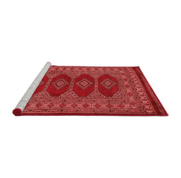 Country Red Washable Rugs