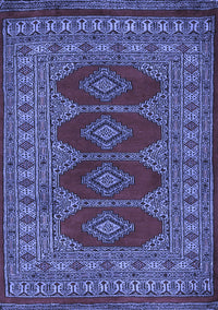 Southwestern Blue Country Rug, tr2478blu