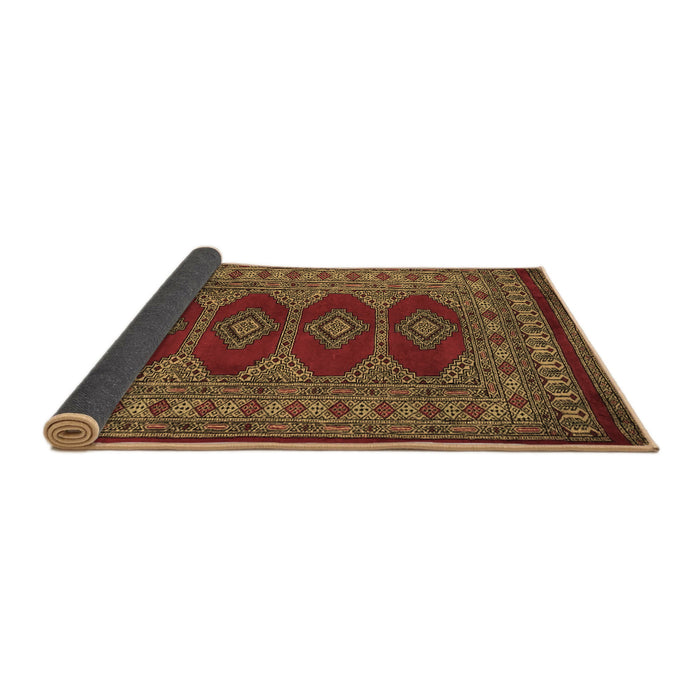 Sideview of Southwestern Brown Country Rug, tr2478brn