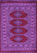 Southwestern Purple Country Rug, tr2478pur