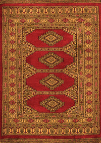 Southwestern Orange Country Rug, tr2478org