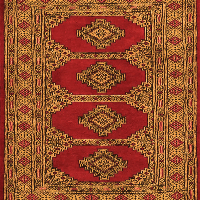 Southwestern Orange Country Rug, tr2478org