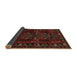 Sideview of Animal Brown Traditional Rug, tr2479brn