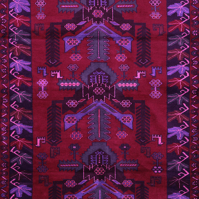 Machine Washable Animal Pink Traditional Rug, wshtr2479pnk
