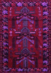 Animal Pink Traditional Rug, tr2479pnk