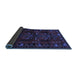 Sideview of Animal Blue Traditional Rug, tr2479blu