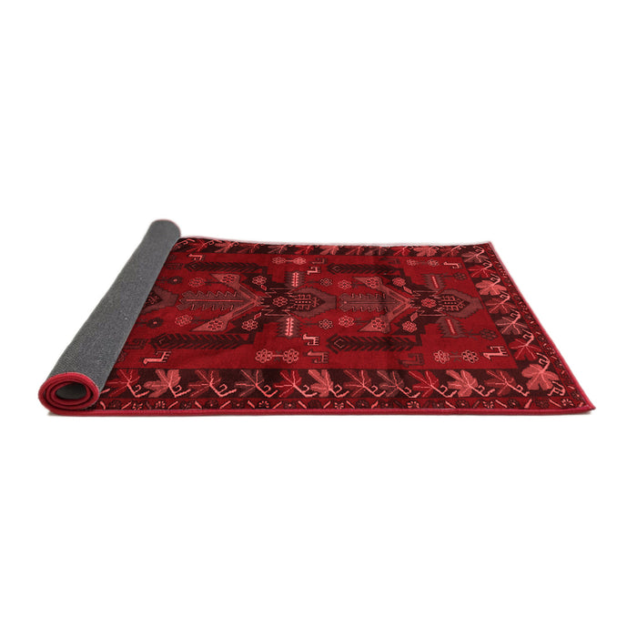 Animal Red Traditional Area Rugs