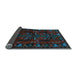 Sideview of Animal Light Blue Traditional Rug, tr2479lblu