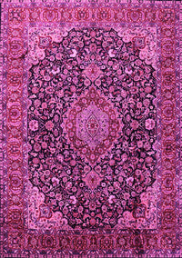 Medallion Pink Traditional Rug, tr247pnk