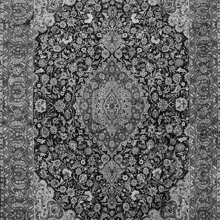 Medallion Gray Traditional Rug, tr247gry