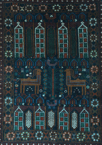 Persian Light Blue Traditional Rug, tr2480lblu
