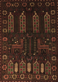 Persian Brown Traditional Rug, tr2480brn