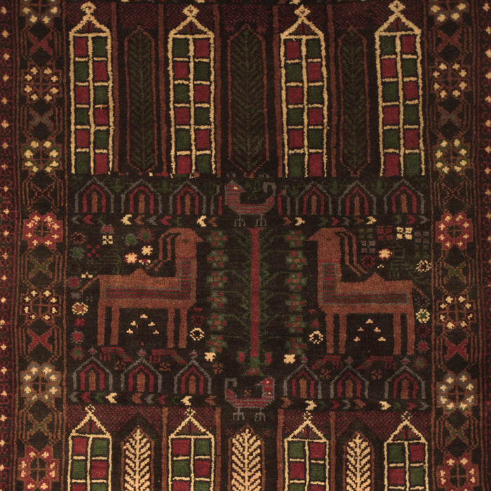 Persian Brown Traditional Rug, tr2480brn