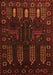 Persian Orange Traditional Rug, tr2480org